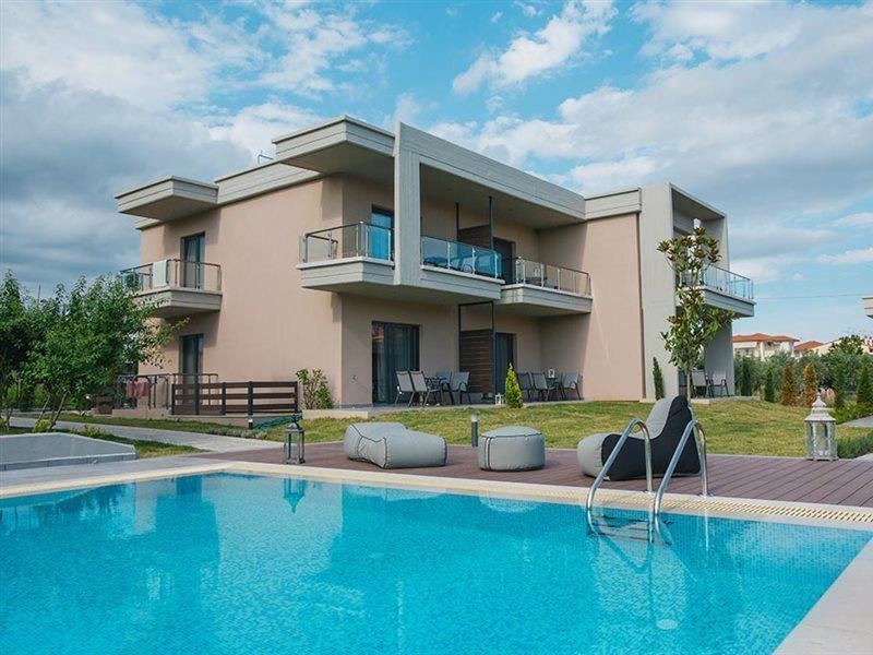 Ferienwohnung Olea Mare Kalyves Polygyrou Exterior foto